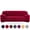 Red, variant on CJC 1/2/3/4 Seater Couch Sofa Slipcover Protector Velvet Stretch Plush Thick Sofa Covers