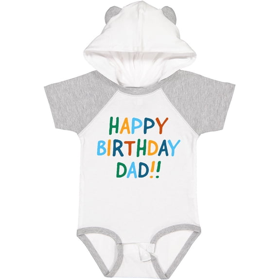 Inktastic Happy Birthday Dad Boys or Girls Baby Bodysuit