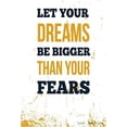 thumbnail image 1 of Ezp ints Motivonal Inspironal Ps For Home Office School Classroom - Motivonal Quotes P inting - Wall Art int - 'DRE-FEARS' - 12X18 Inches, 1 of 2