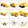 thumbnail image 2 of Car Toys Set with Transport Cargo Airplane Toys- 32.6x22.4 Inch Play Mat,6 Mini Fire Trucks/Construction Vehicle Toys,1 Large Plane,11 Road Signs,Truck Toys Gift for 3 4 5 6 Years Old Boys Kids, 2 of 7