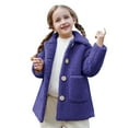 thumbnail image 1 of Kids Fleece Jacket for Girls Long Sleeve Jacket Zip Up Sweatshirt Fall Clothes Girls Clothes Size 3-4 Years, 1 of 6