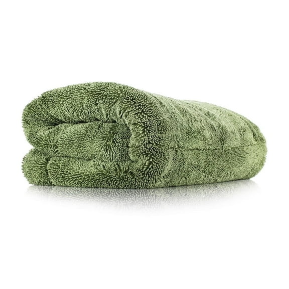 The Rag Company - The Liquid8r M22 - Microfiber Towels For Cars - 2200gsm, 20in x 20in, Green