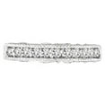 thumbnail image 4 of Semi-Eternity Diamond Ring Wedding Band 14k White Gold (0.50ct), 4 of 6