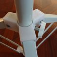 thumbnail image 2 of LULULION Adjustable Folding White Iron Umbrella Anchor for Beach and Fishing Umbrellas, 2 of 8
