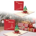 thumbnail image 1 of SIfdSeng Obtenez-le Rapidement Carte de Vœux de Noël d'Amitié Facile à Plier et à Utiliser comme Carte de Souhaits Bricolage Inscriptible, 1 of 8