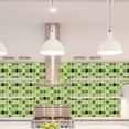 thumbnail image 2 of 10 Uds. Adhesivo de pared de mosaico de azulejos impermeables de PVC calcomanías decorativas (MSC018) Likrtyny Para estrenar, 2 of 7