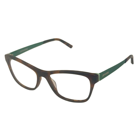 Converse Mens Tortoise Ophthalmic Soft Rectangle Metal Frame Q403 52mm