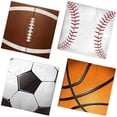 thumbnail image 1 of WONIMA02 40Pcs Sports Themed Napkins-Sports Party Decorations All Star Basketball Football Baseball Soccer Disposable Paper Napkins for Boys Birthday Party Supplies, 1 of 1