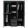 thumbnail image 2 of Closet Armable Baru Wengue Armario Recámara Excelsior, 2 of 5