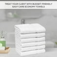 thumbnail image 2 of White bath towels bulk pack of 12, 2 of 5