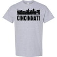 thumbnail image 3 of Inktastic Cincinnati Skyline Grunge T-Shirt, 3 of 5