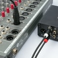 thumbnail image 3 of 2x6.35mm 1/4" Male to 3Pin Male Stereo Microphones Music Converters Adapters, 3 of 9