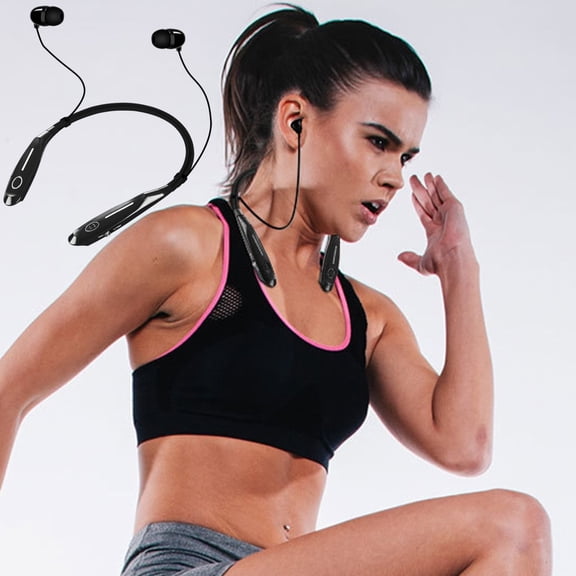 Back to School Gifts under $5 Wireless Bluetooth HeadsetHanging Neck Wireless Sports Running Headset on Clearance