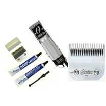 New Limited Edition Oster 76 Clipper In Silver With Size 000 And Size 0000 Blade
