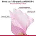 thumbnail image 2 of Pink Lint-Free Nail Wipe, Cotton Pads for Nails Cleaning, 1080 Count, 2 of 5