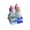 Blue/White, variant on Znet3D Eye Drops Bottle Organizer  Tracker – AM/PM 4-Slot