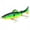A006- Color F, variant on Fishing Lure 3 Jointed Hard Bionic Minnow with Treble Hooks for Freshwater and Saltwater Predatory Fishing