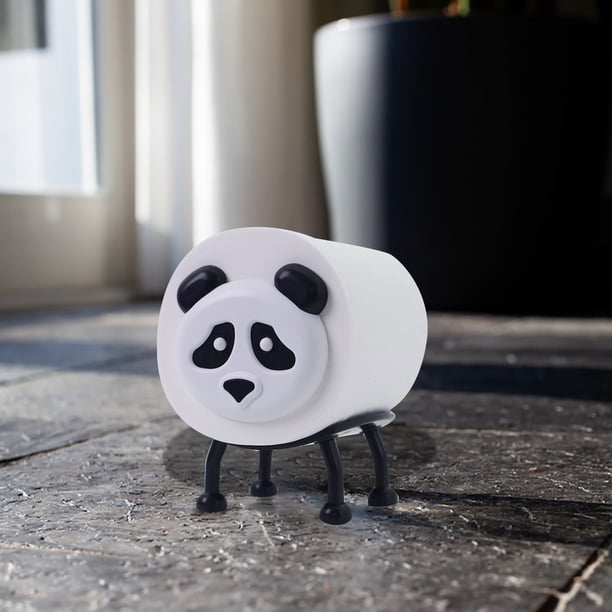 Portarrollos De Papel Higiénico Con Forma De Cerdo Y Panda Adorable Soporte Para Papel Higiénico Con Motivos De Animales Para El Hogar Y