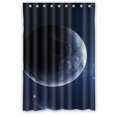 thumbnail image 1 of Cortina de ducha Impermeable ABPHQTO del espacio exterior 90x180 cm, 1 of 2