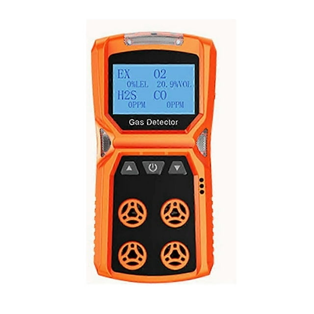 Multi Gas Detector Gas Meter O2 H2S CO LEL 4 in 1 Oxygen Hydrogen Sulfide Carbon Monoxide Combustibl