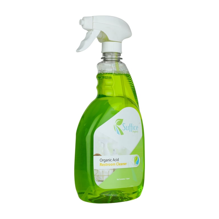 Suffice Organics organic acid Bathroom spray foam restroom cleaner