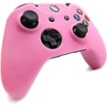 thumbnail image 2 of CHAO Funda de silicona antideslizante para mando, funda protectora, juego de accesorios, adecuada para Microsoft Xbox 1, mando inalámbrico con cable, joystick, color rosa, 2 of 4