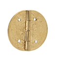 thumbnail image 3 of 10pcs Mini Antique Hinges Round Exquisite Retro Design Corrosion Resistance Brass Hinge for Wooden Box, 3 of 5