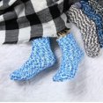 thumbnail image 6 of KYGABAK 4 Pairs Christmas Fuzzy Cupcake Socks for Women Girl Fluffy Slipper Socks DIY Gift Boxes for Winter Valentines-Style A, 6 of 10
