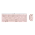 thumbnail image 3 of Logitech MK470 Slim Combo Ultra-slim, Compact and Quiet Wireless Keyboard & Mouse Combo - Rose - Keyboard and mouse set - wireless - 2.4 GHz - rose, 3 of 5