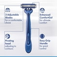 thumbnail image 2 of Rastrillo Desechable Gillette Sensor3 Afeitado Suave 4 Unidades, 2 of 7
