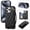 Black, variant on Allytechgroup Flip Wallet Case for iPhone 11 Pro with Cards Holder, PU Leather Phone Case with Lanyard Kickstand Shockproof Back Cover for iPhone 11 Pro, Black