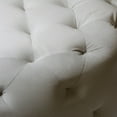 thumbnail image 4 of Warehouse of Tiffany Meerna 24-inch Round Tufted Padded Ottoman, 4 of 5