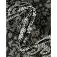 thumbnail image 2 of Unique Loom Outdoor Traditional Collection Area Rug - Timeworn (10' Round Charcoal Gray/Gray), 2 of 6
