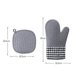 thumbnail image 4 of SZTXJ Oven Gloves and Pot Holders, Oven Gloves Heat Resistant Oven Gloves Up to 260C Non-Slip Barbecue Gloves with Cotton Lining for Cooking, Baking, 4 of 5
