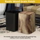 thumbnail image 4 of Bote de basura Ciao Stilista con tapa abatible, madera granulada, 15 litros, paquete de 2, 4 of 8