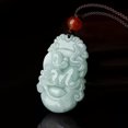 thumbnail image 2 of VIVIDELLE Real 100% Grade A Natural Green Jade Jadeite Women Lucky Rabbit Pendant, 2 of 4