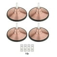 thumbnail image 2 of 4Pcs Billiard Pool Table Leg Levelers Game Table Leg Levelers Furniture with Accessories Hardware Durable for Pingpong Table, 2 of 5