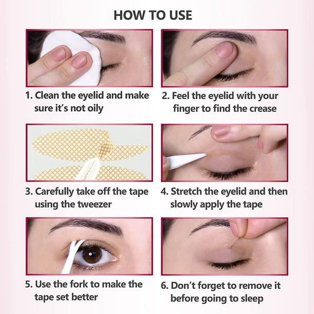 How to put on eyelid tape deals