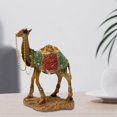 thumbnail image 4 of jicheng Camel Statue Animal Sculpture Collection Tabletop Ornament for Bedroom Fireplace Right, 4 of 9