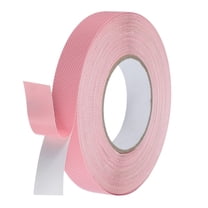 Rubber Grip Tape, 1" x 49.2 Ft PEVA Non-Slip Tape Diamond Textured Adhesive Grip Tape for Outdoor/Indoor Steps (Pink)