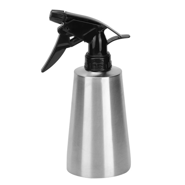 Pulverizador de jardín portátil para uso en exteriores, regadera de acero inoxidable de 350 ml