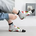 thumbnail image 2 of Naloa Merry Christmas Gnome1 Ankle Socks for Women Non Slip Socks No Show Socks Classic Low Cut Casual Socks Casual Socks, 2 of 7