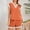 Orange, variant on MAIHAN Women Casual Outfits Women Spring Outfits Shirt and Pants Elastic Waist Shorts 2pcs Clothes Set Casual Two-Piece Outfit