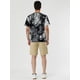 thumbnail image 5 of Novedad para hombre, camiseta con efecto tie dye, manga corta, hip hop, camiseta estampada de veranoBlanco negro M, 5 of 6