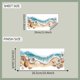 thumbnail image 4 of Xihbxyly Pegatinas de Pared de Playa, Calcomanías Decorativas de Pvc Extraíbles, Diseño Fácil de Despegar y Pegar, Aplicación Versátil para Paredes, Azulejos y Vidrio, Decoración Del Hogar, Baño y Sa, 4 of 7