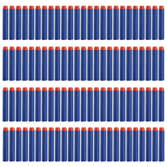 100PCS Safe Elastic Air Hole Round Head Refill Darts Kid Toy