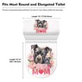thumbnail image 5 of HELLHERO Mother's Day Toilet Lid Seat Cover 17x21 Inches Adjustable Washable for Bathroom Supplies, 5 of 5