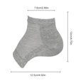 thumbnail image 3 of 1 par de almohadillas invisibles para zapatos plantillas antideslizantes para aumentar la altura del talón para hombres y mujeres, 3 of 8