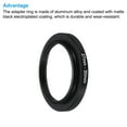 thumbnail image 4 of Unique Bargains 30mm-52mm Step Up Ring with Cleaning Cloth, 2 Pack Camera Lens Filter Adapter Ring, Black, 4 of 6