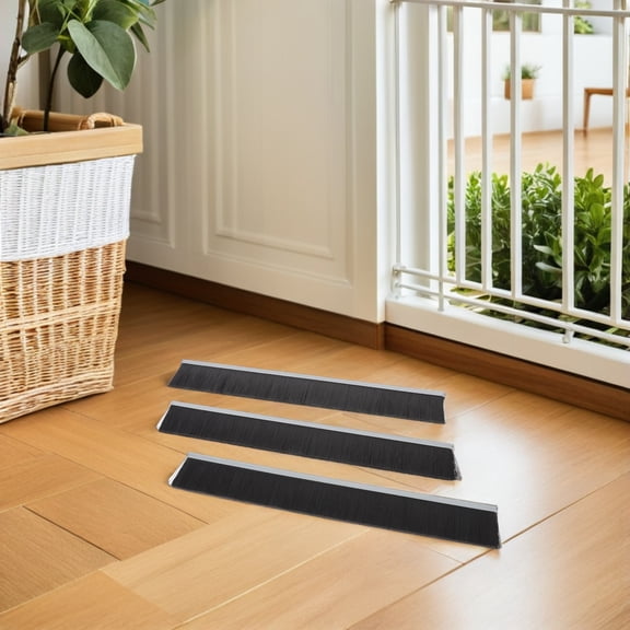 LOLIPPYY 3-Pack Nylon Letter Box Brush Strip Mailbox Seal Weatherproof Draft Stopper